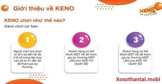 Cách chơi xổ số Keno Vietlott cơ bản