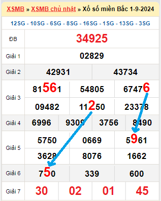 Bạch thủ loto miền Bắc hôm nay 2/9/2024